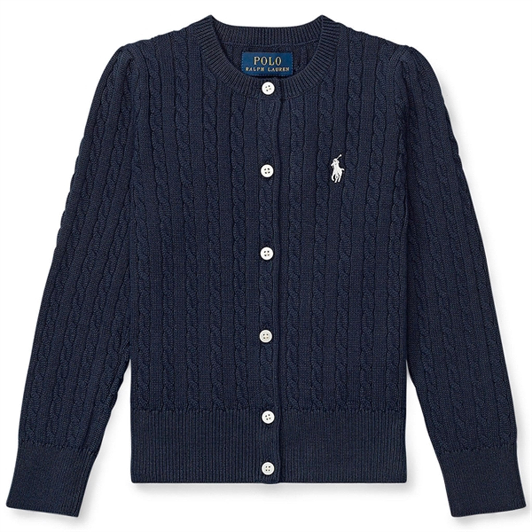 Polo Ralph Lauren Mini Cable Knit Sweater Hunter Navy