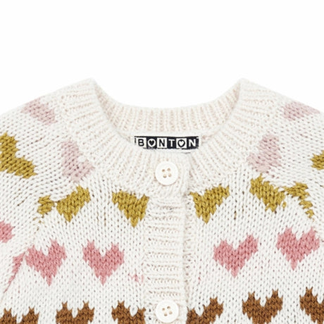 BONTON Creme Bonton Cardigan