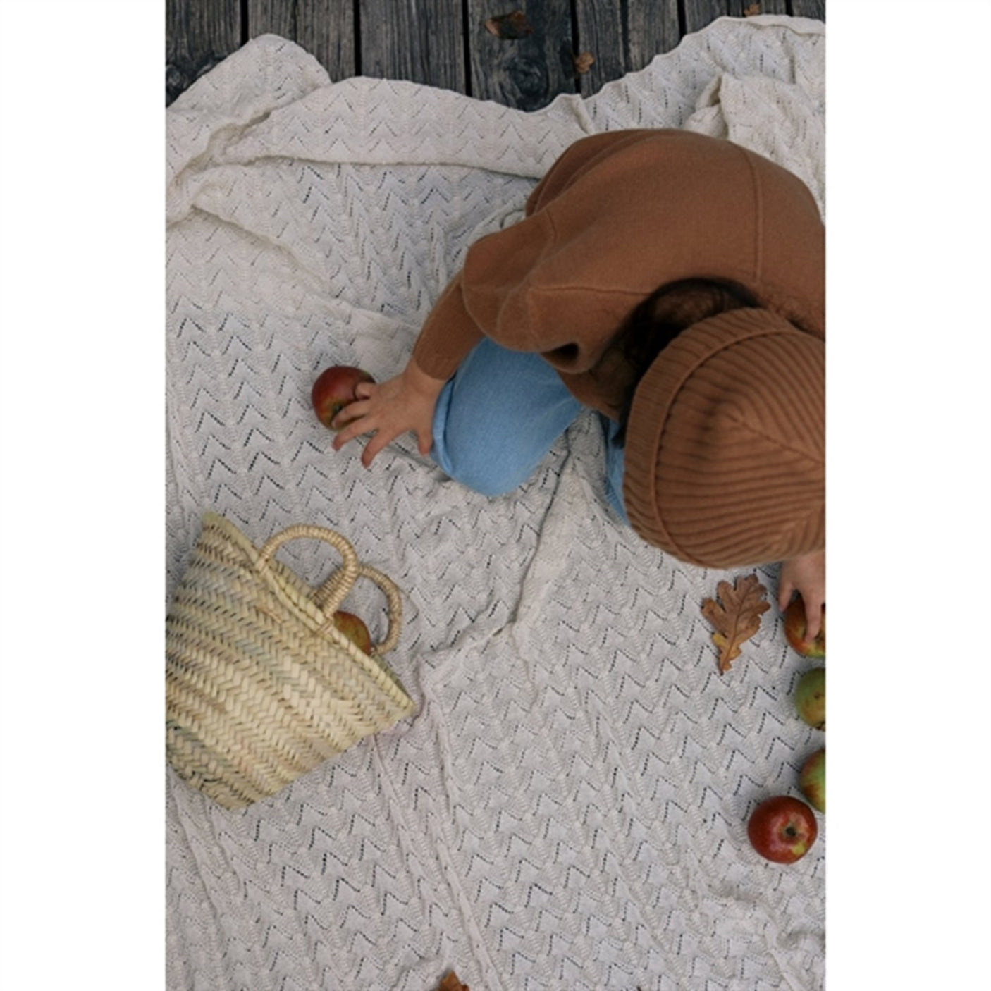 HOLMM Camel Carly Wool Knit Beanie