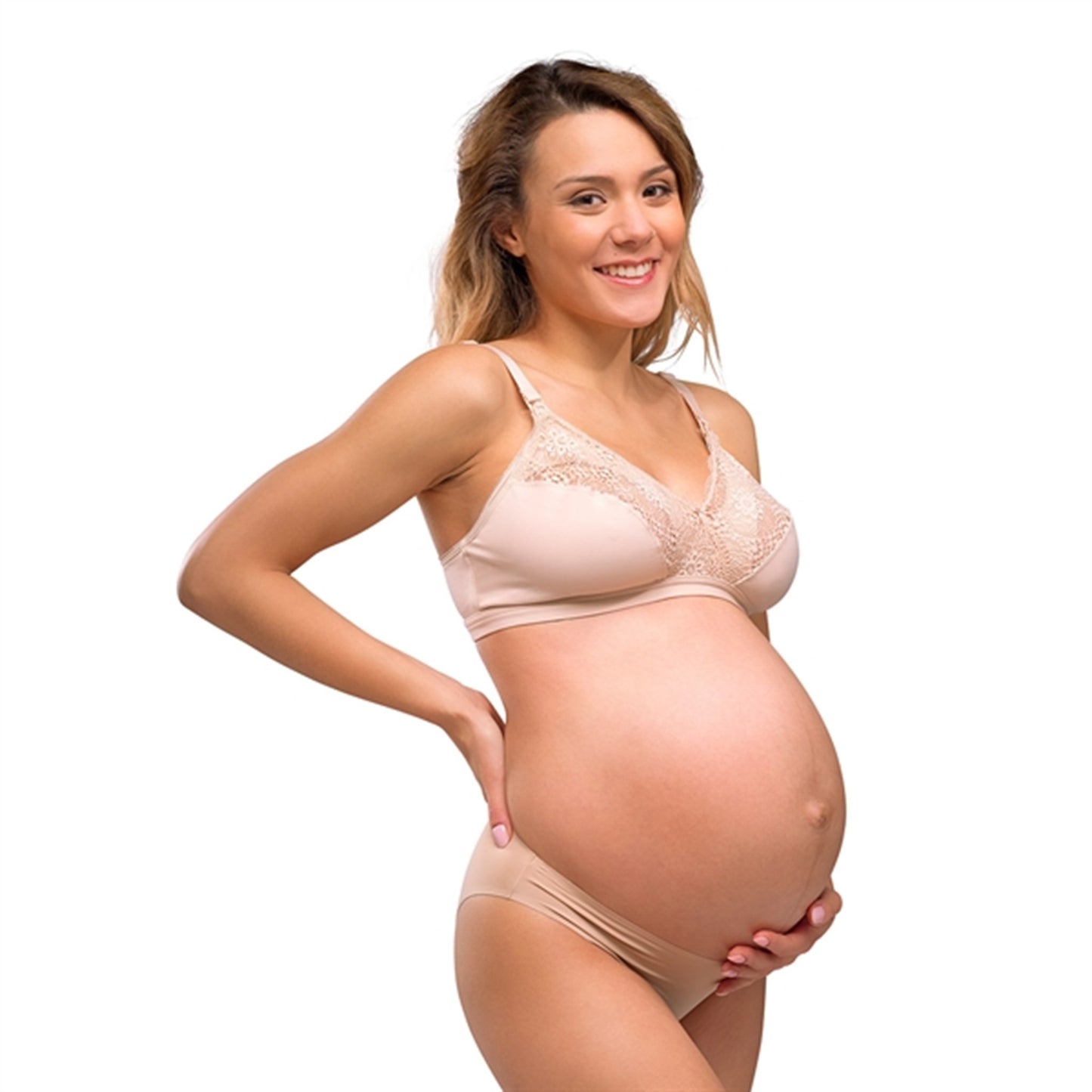 Carriwell Soft as Silk Nursing Bra Rose Beige