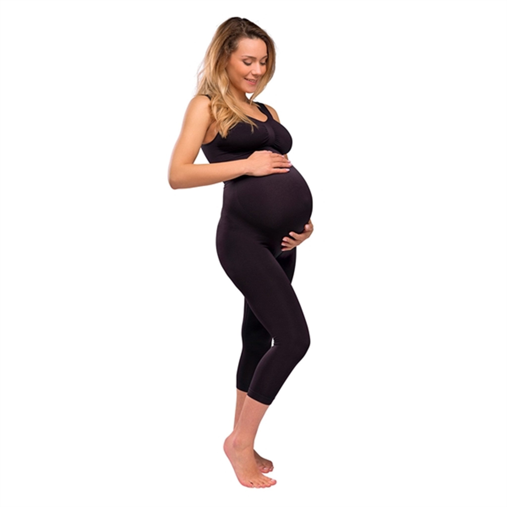 Carriwell Maternity Leggings 3/4 Black 8
