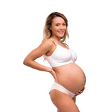 Carriwell Padded Maternity And Nursing Bra White