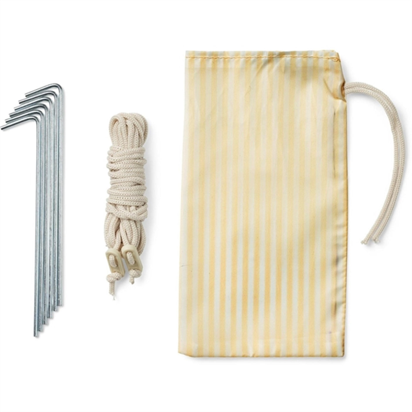 Liewood Cassie Tent Stripe Yellow Mellow Creme De La Creme