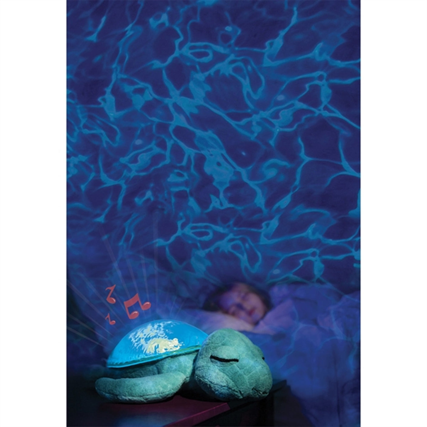 Cloud B Tranquil Turtle Night Light Aqua