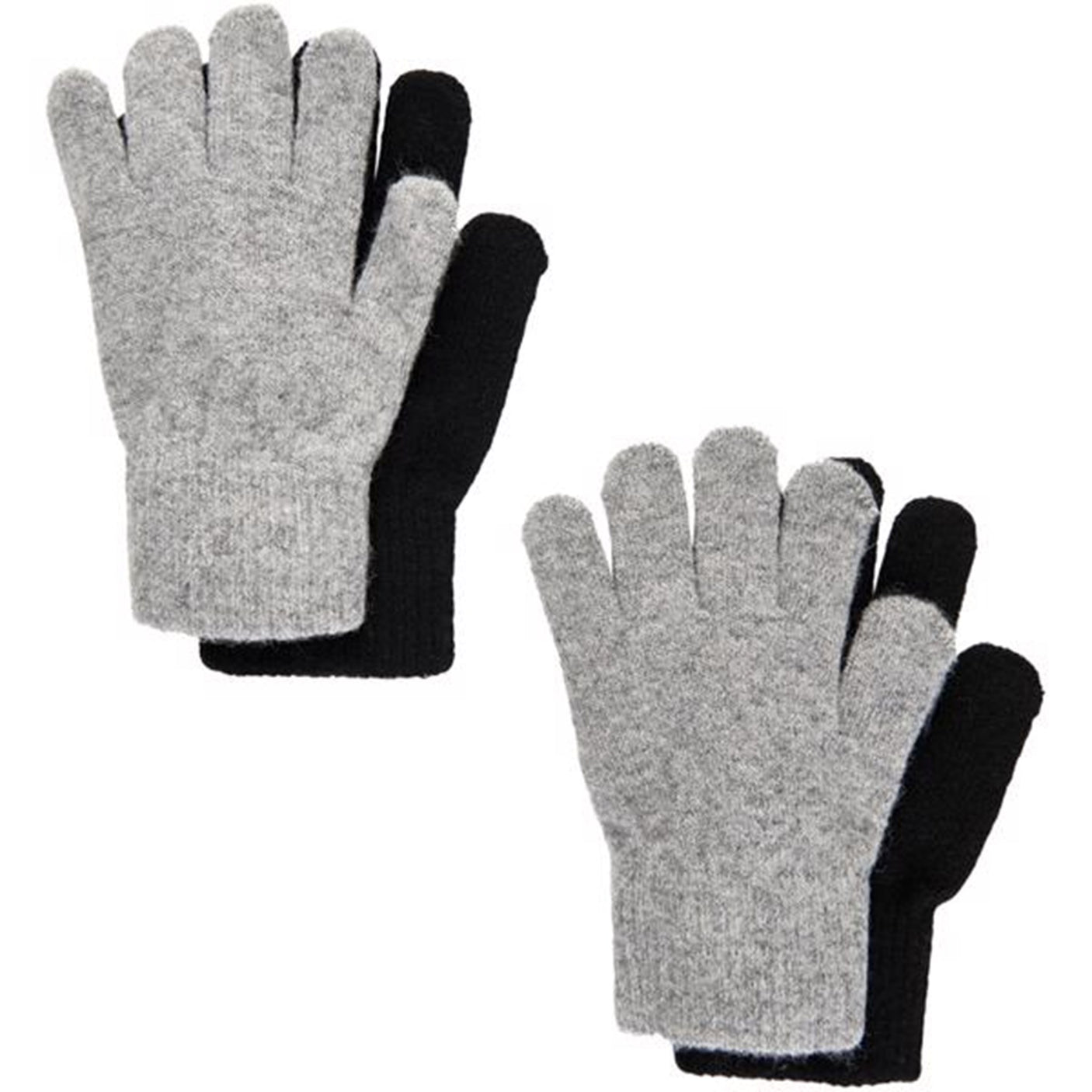 CeLaVi Gloves Magic 2-Pack Grey