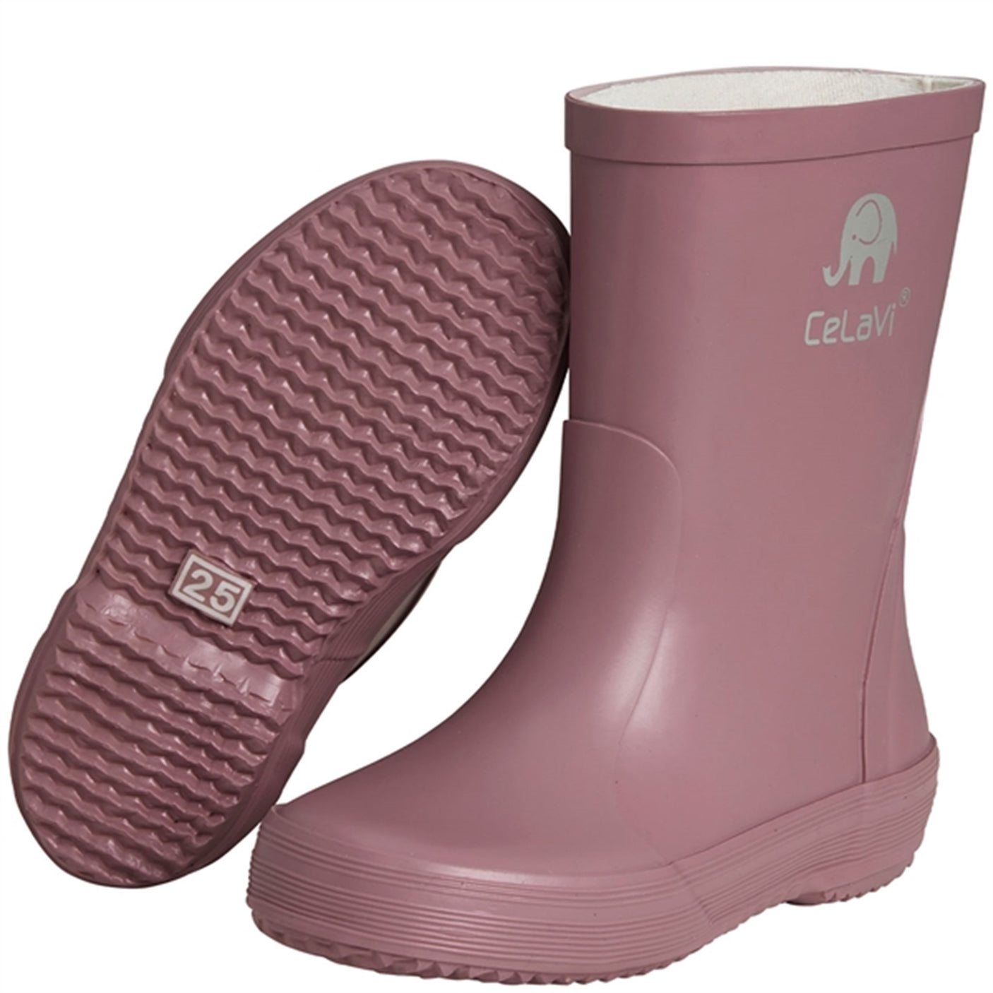 CeLaVi Basic Wellies Boot Rose Brown