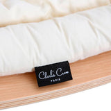 Charlie Crane Levo Baby Rocker Beech Organic White