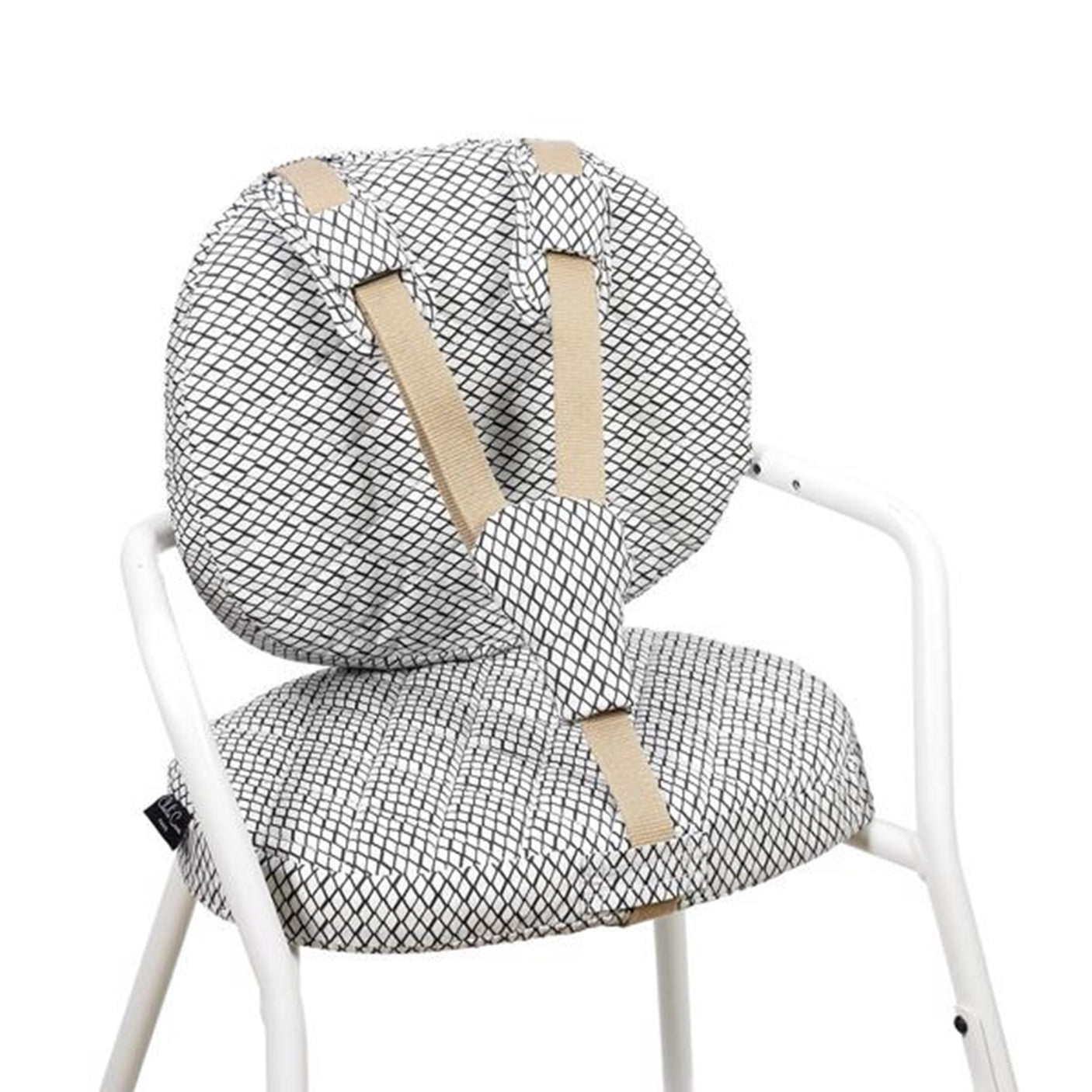 Charlie Crane Tibu Cushions Diamond Black White