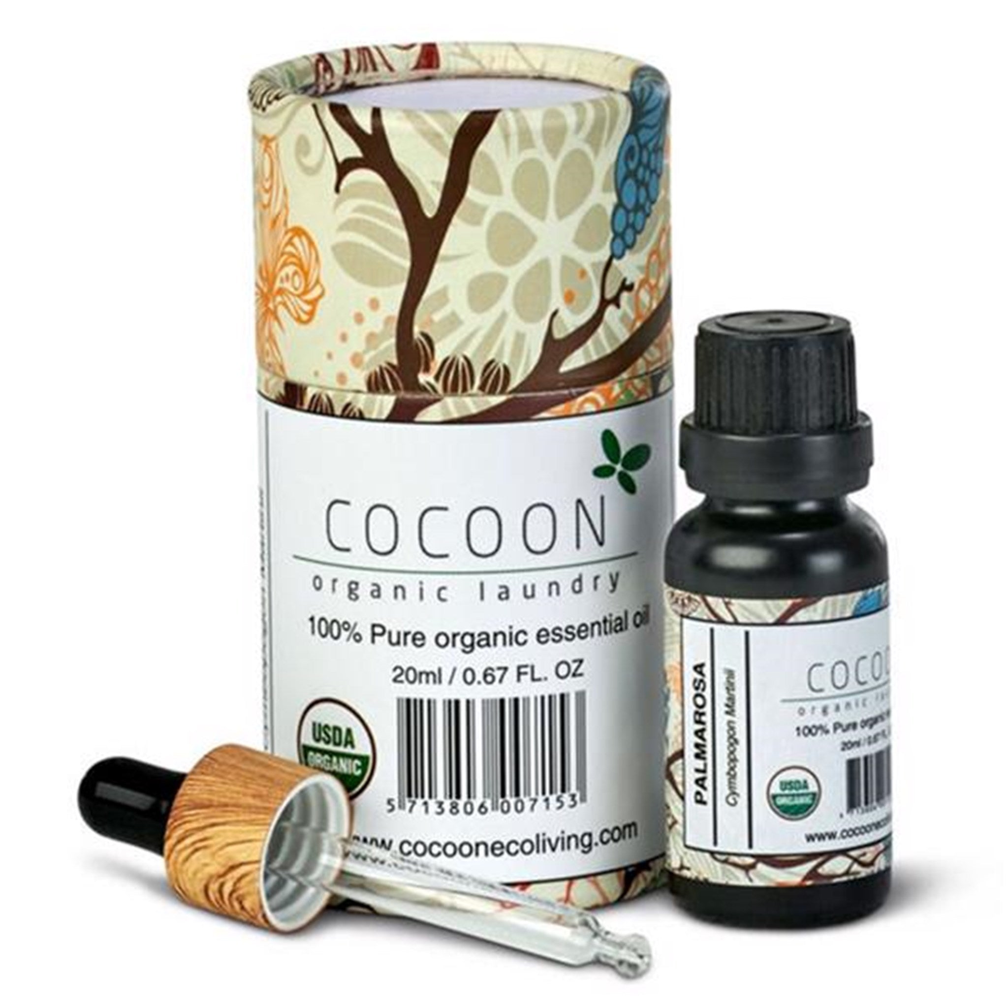 Cocoon Organic Laundry Palmarosa Oil 20 ml.