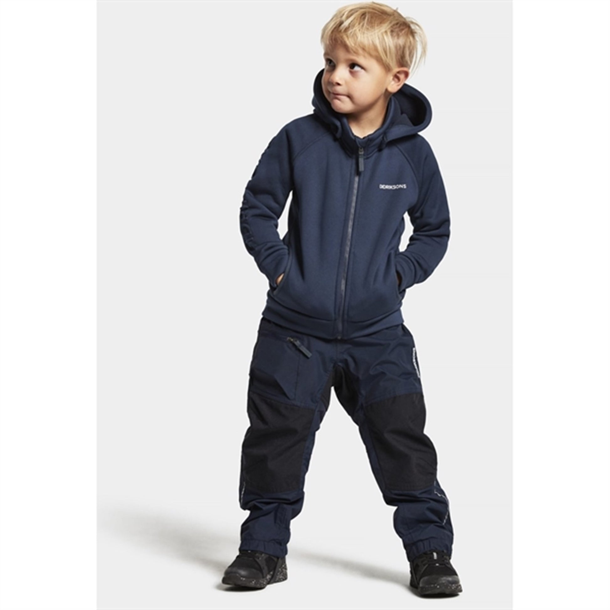 Didriksons Corin Navy Sweatshirt with Zipper