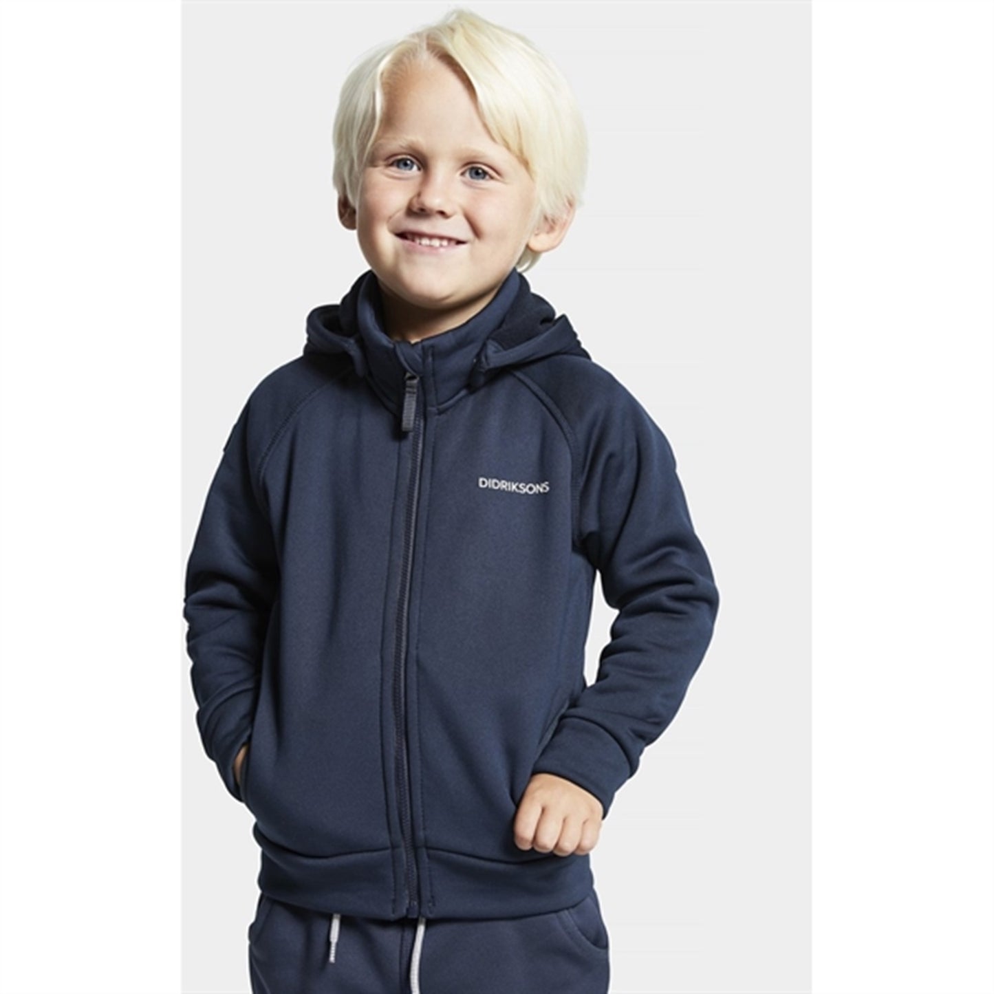 Didriksons Corin Navy Sweatshirt with Zipper