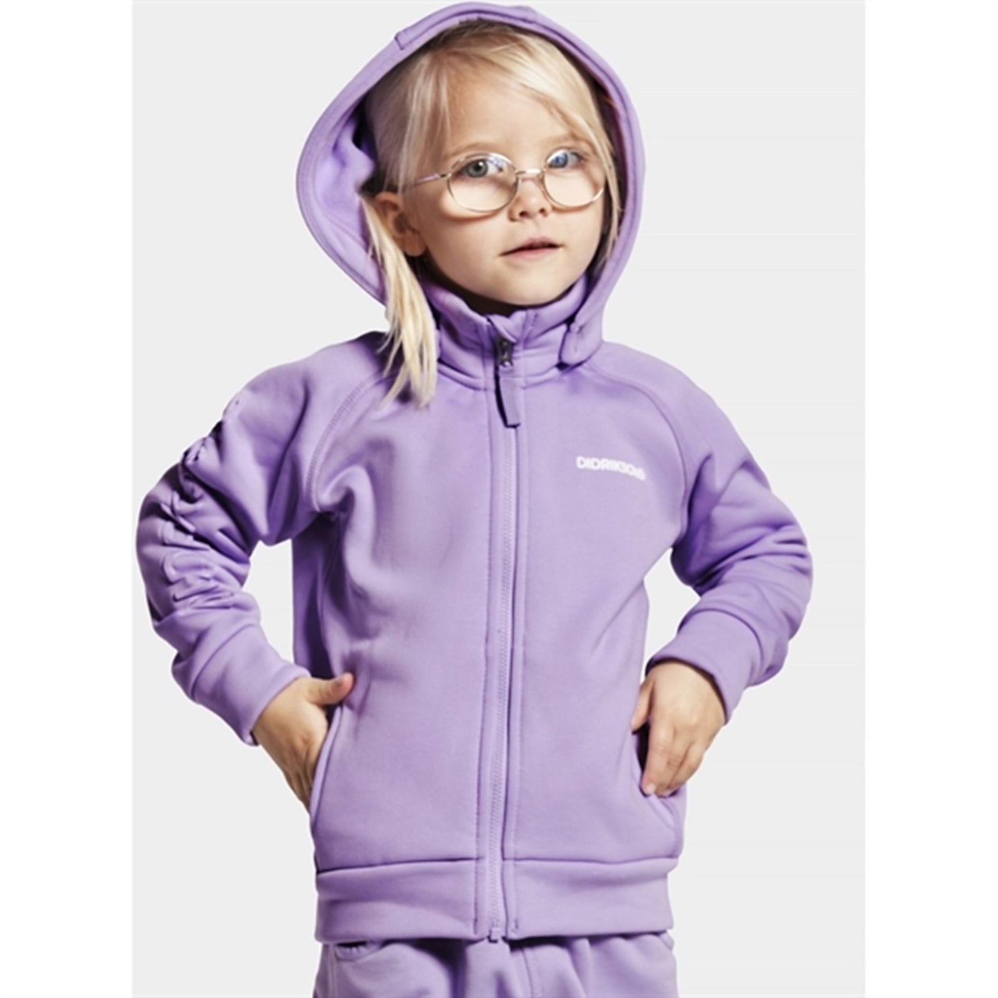 Didriksons Corinv Digital Purple Sweatshirt with Zipper