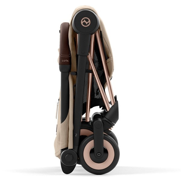 Cybex Coya Stroller Rosegold Cozy Beige