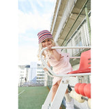 Copenhagen Colors Cream/Navy/Red Comb. Crocheted Hat