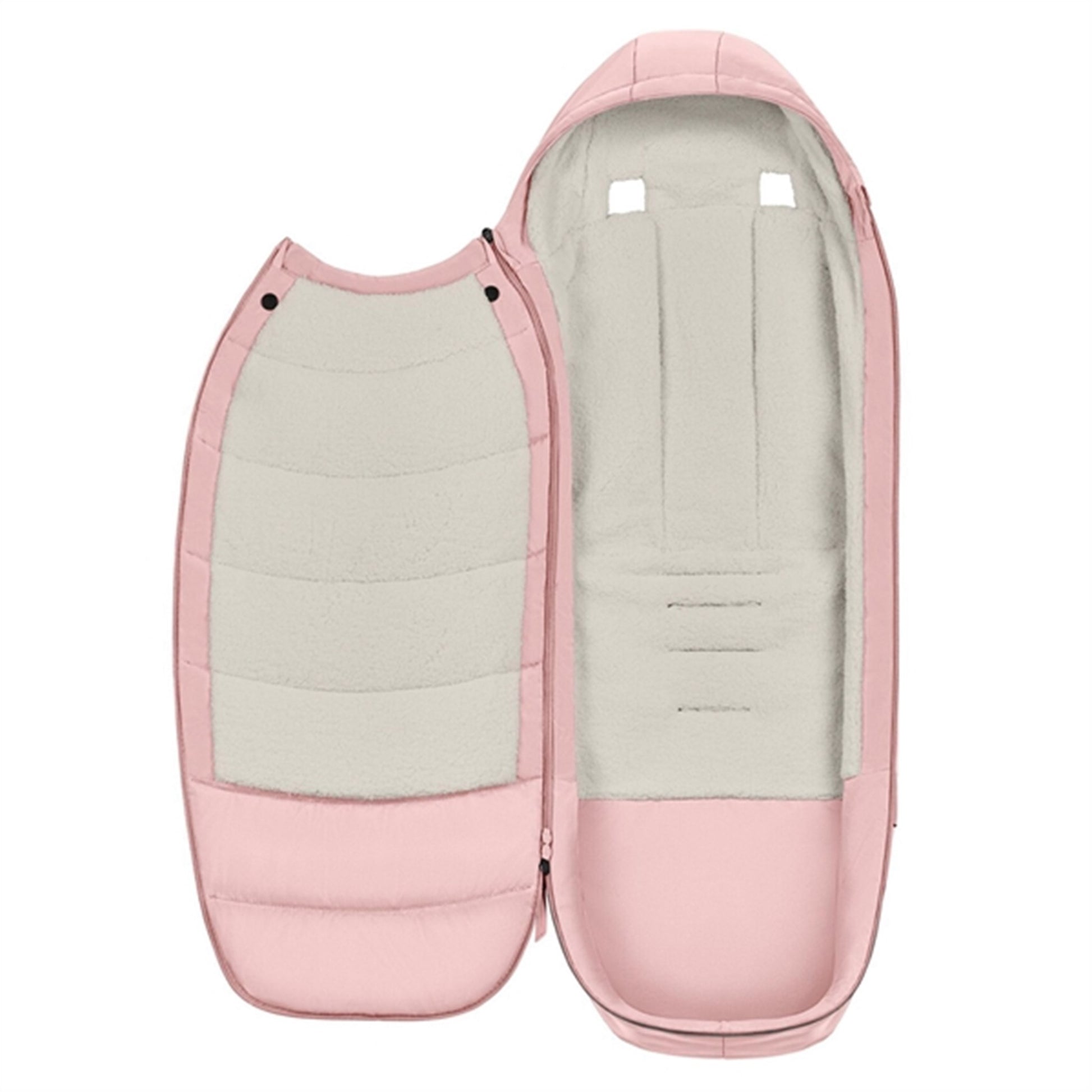 Cybex Platinum Footmuff Peach Pink