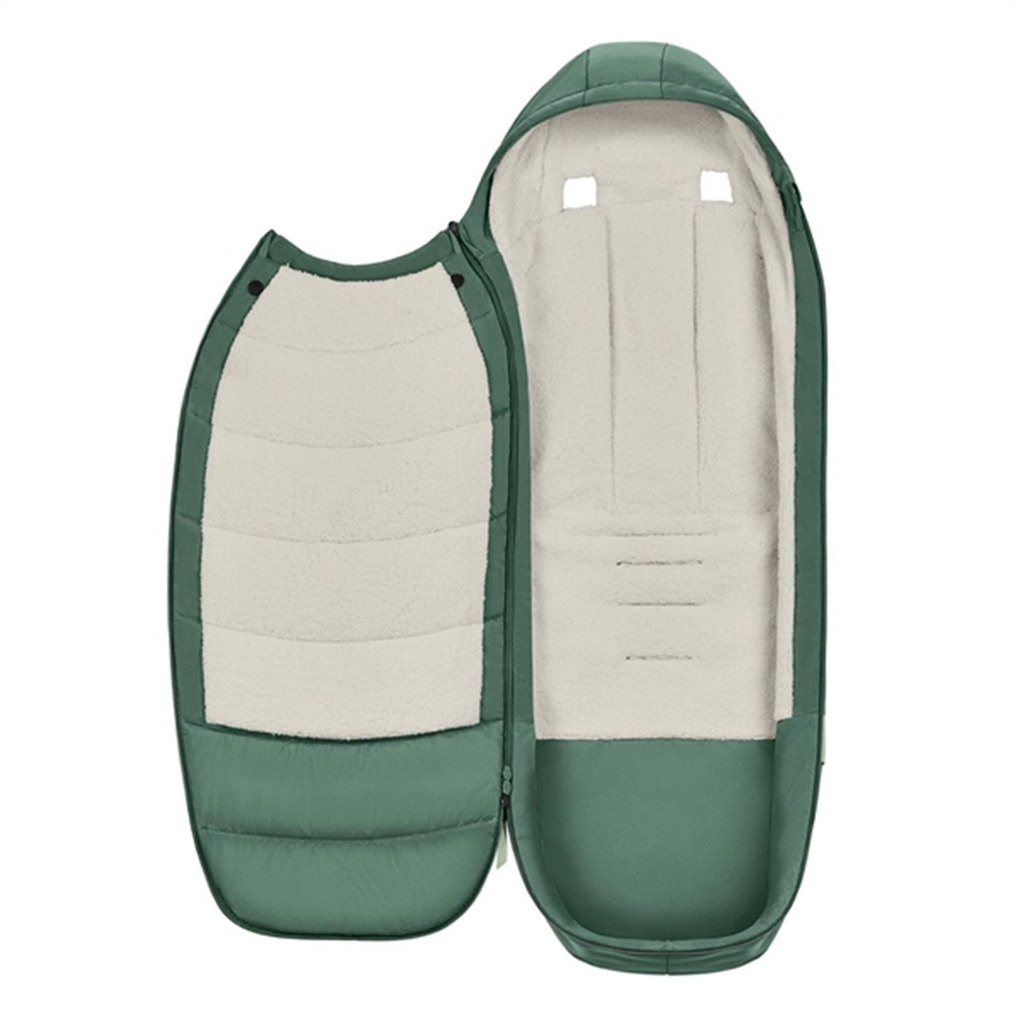 Cybex Platinum Footmuff Leaf Green