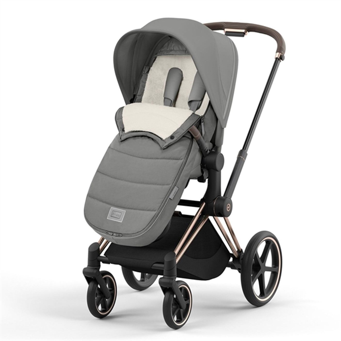 Cybex Platinum Footmuff Mirage Grey