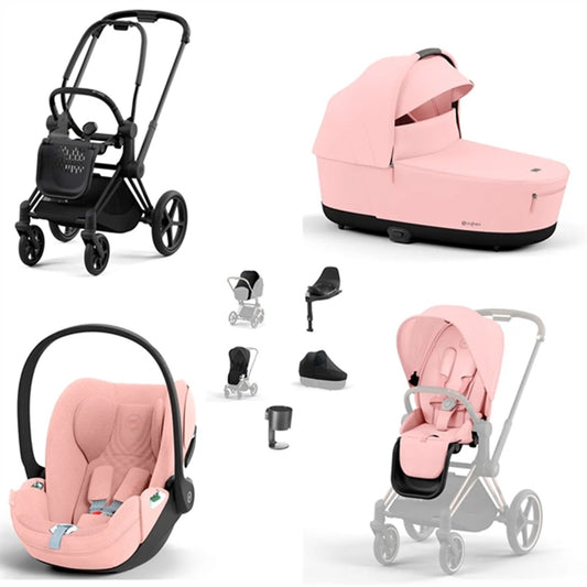 Cybex Bundle Priam Peach Pink +