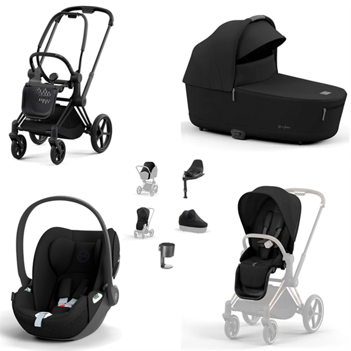Cybex Bundle Priam Sepia Black