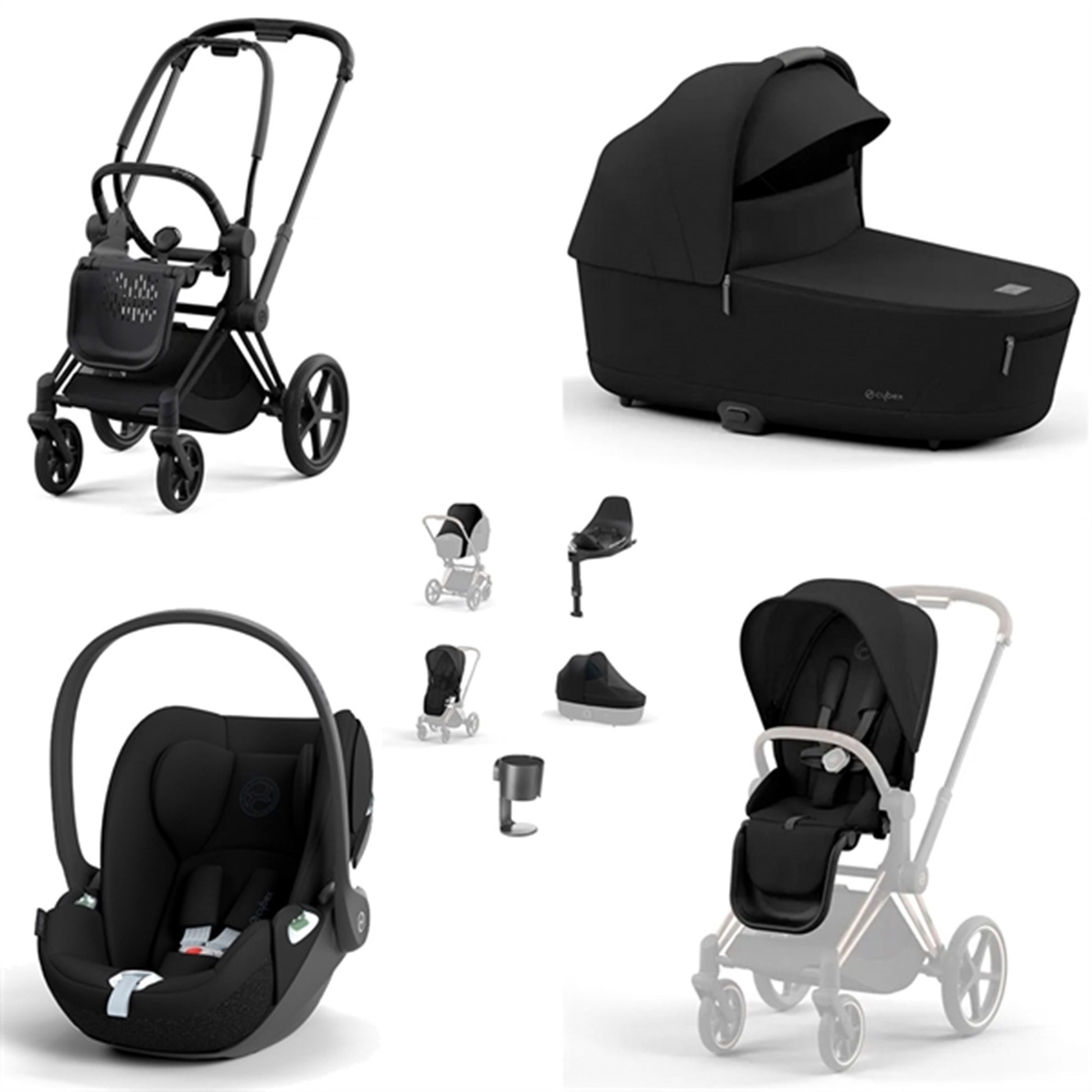 Cybex Bundle Priam Sepia Black