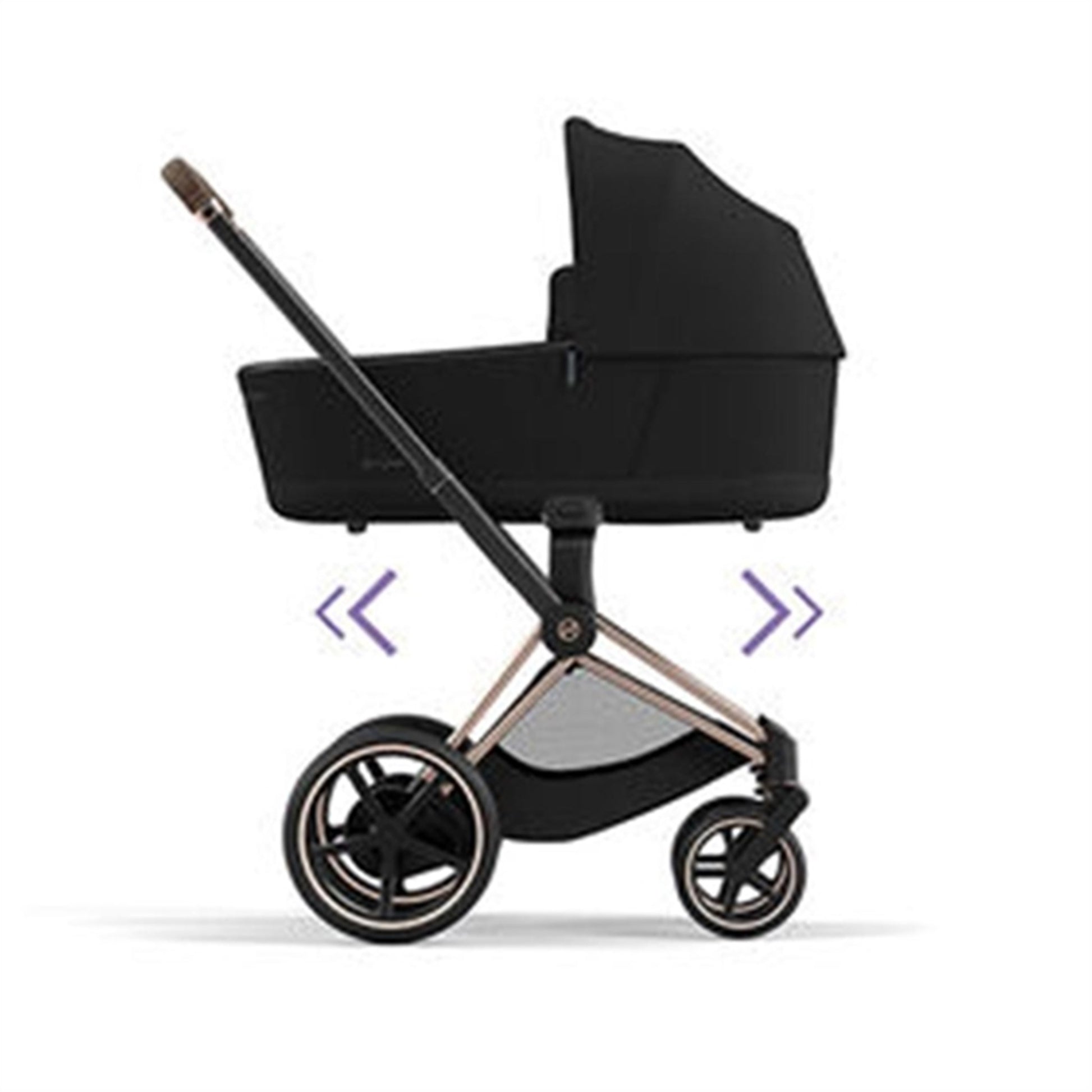 Cybex ePRIAM Stel w. Seat Rosegold