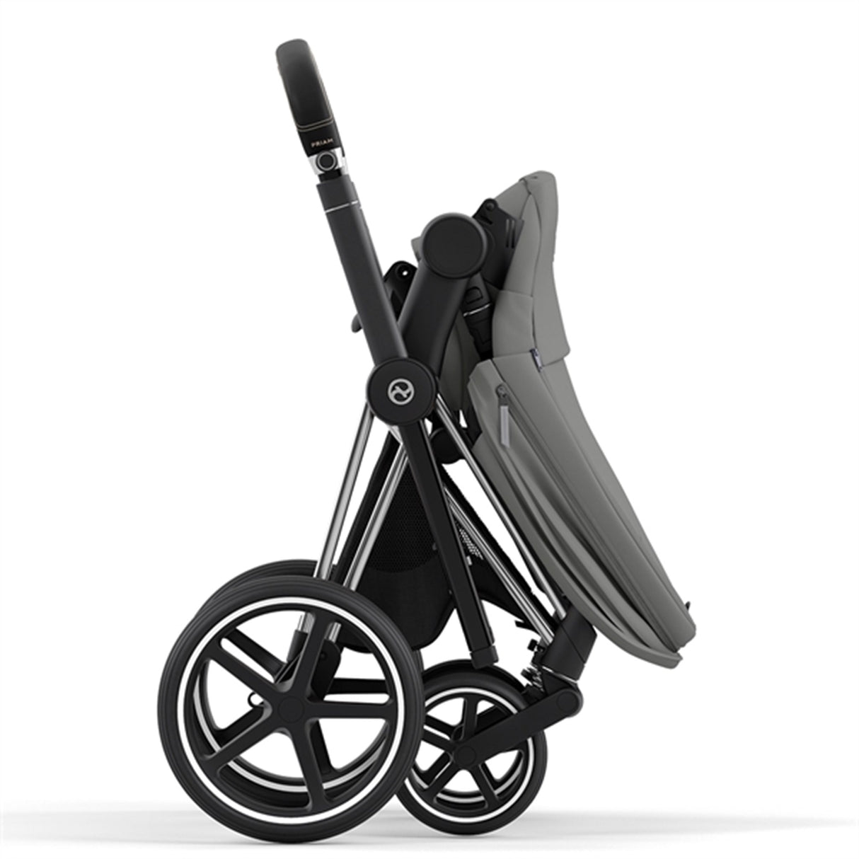 Cybex PRIAM Frame incl. Seat Hardpart Chrome Black