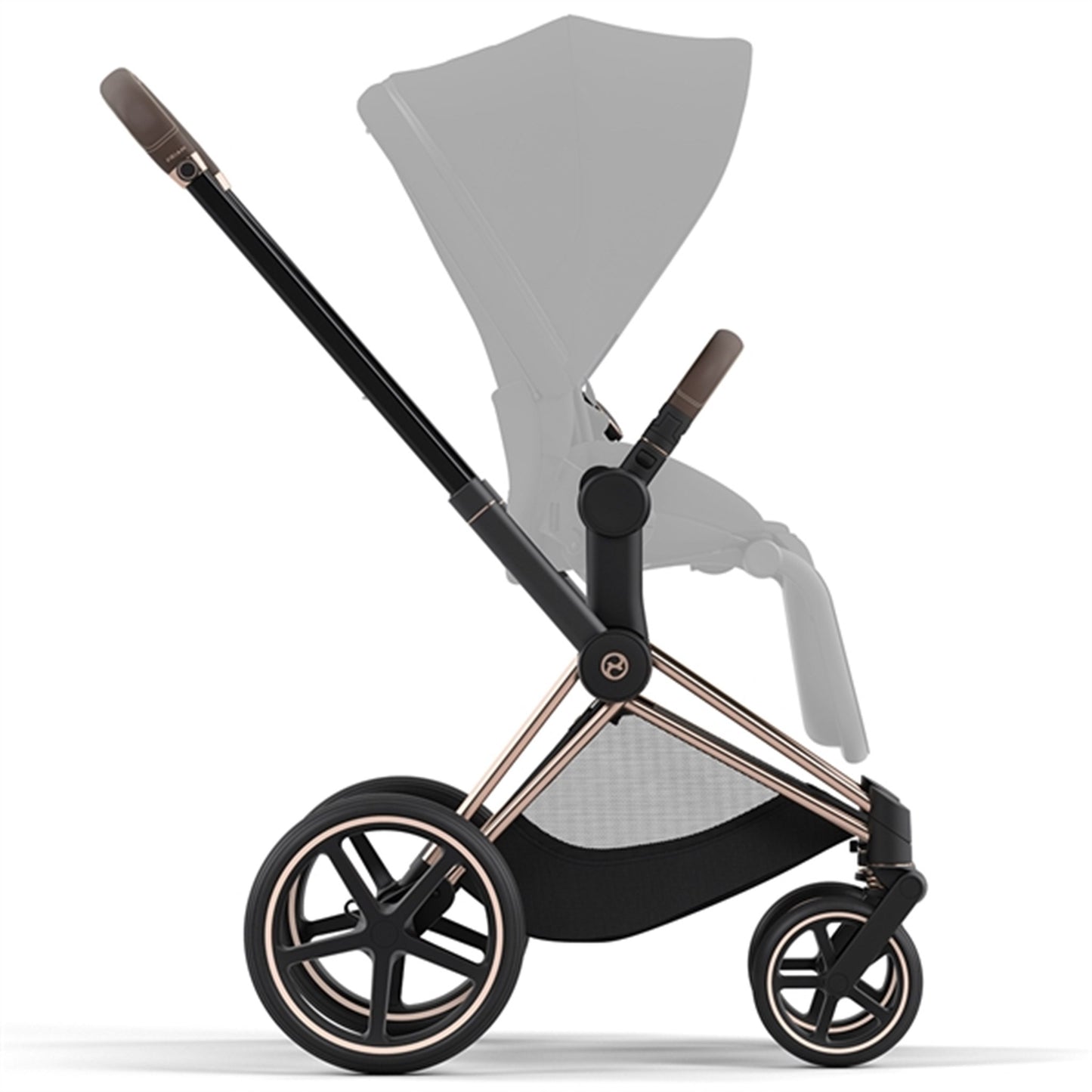 Cybex PRIAM Frame incl. Seat Hardpart Rosegold