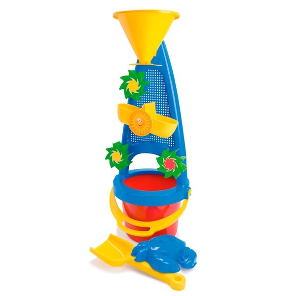 Dantoy Sand Mill Bucket H: 57 Cm Mixed Colours