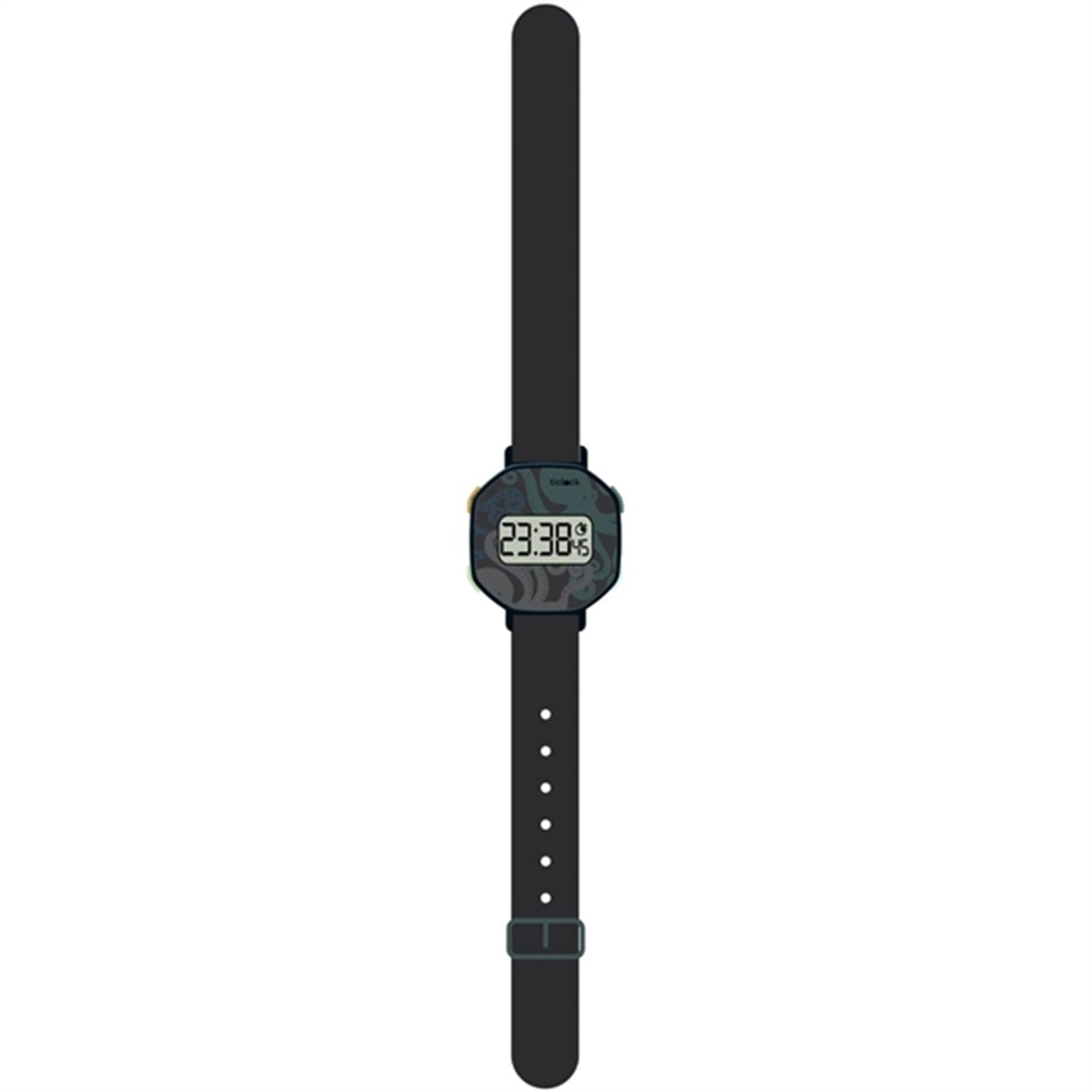 Djeco Ticlock Digital Watch Black Octopus
