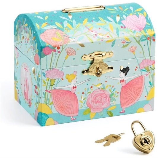 Djeco Money Box with Ballerina and Lock