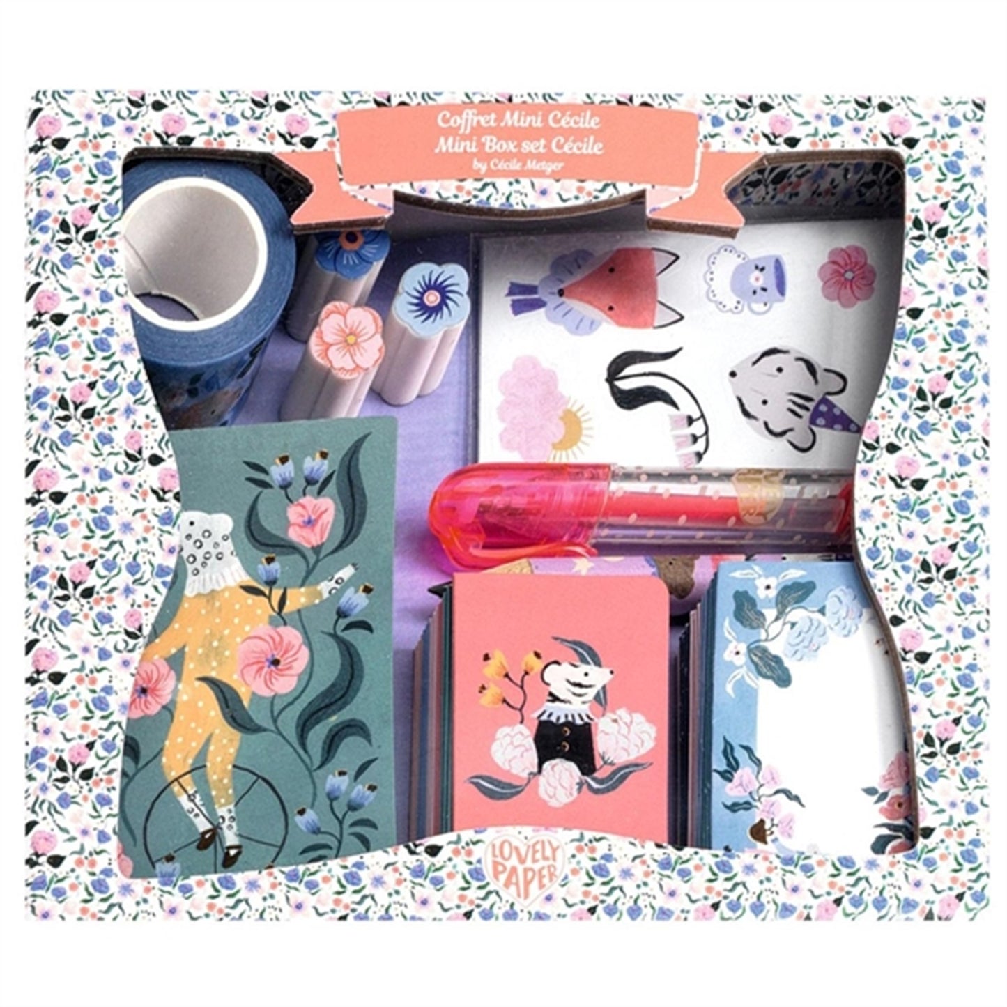 Djeco Lovely Paper Mini Letter Box Cecilie