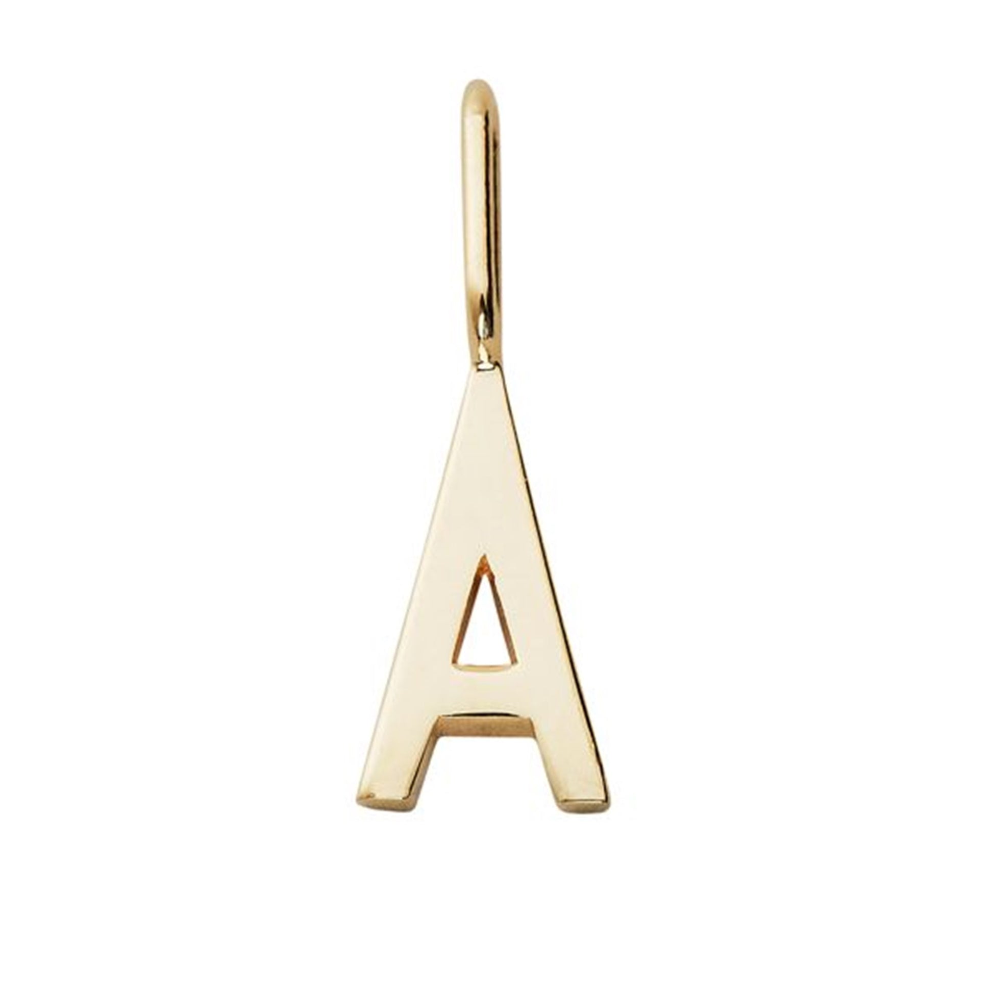 Design Letters Archetype Charm GOLD Plated