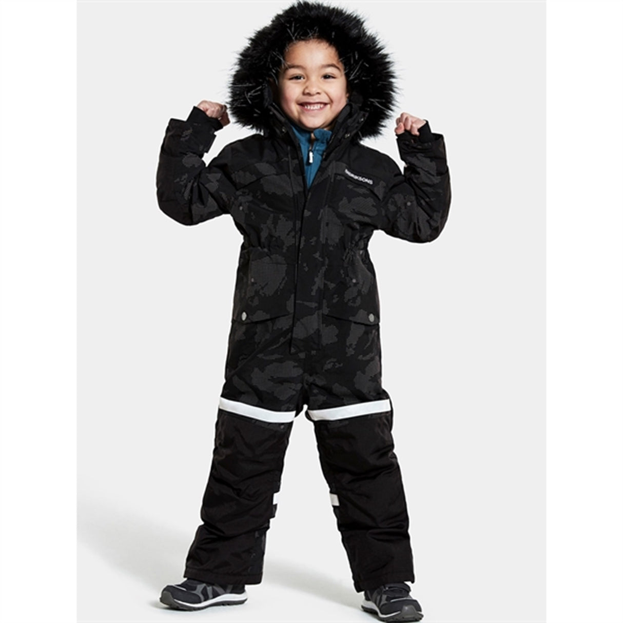 Didriksons Bjärven Island Print Ref Wintersuit