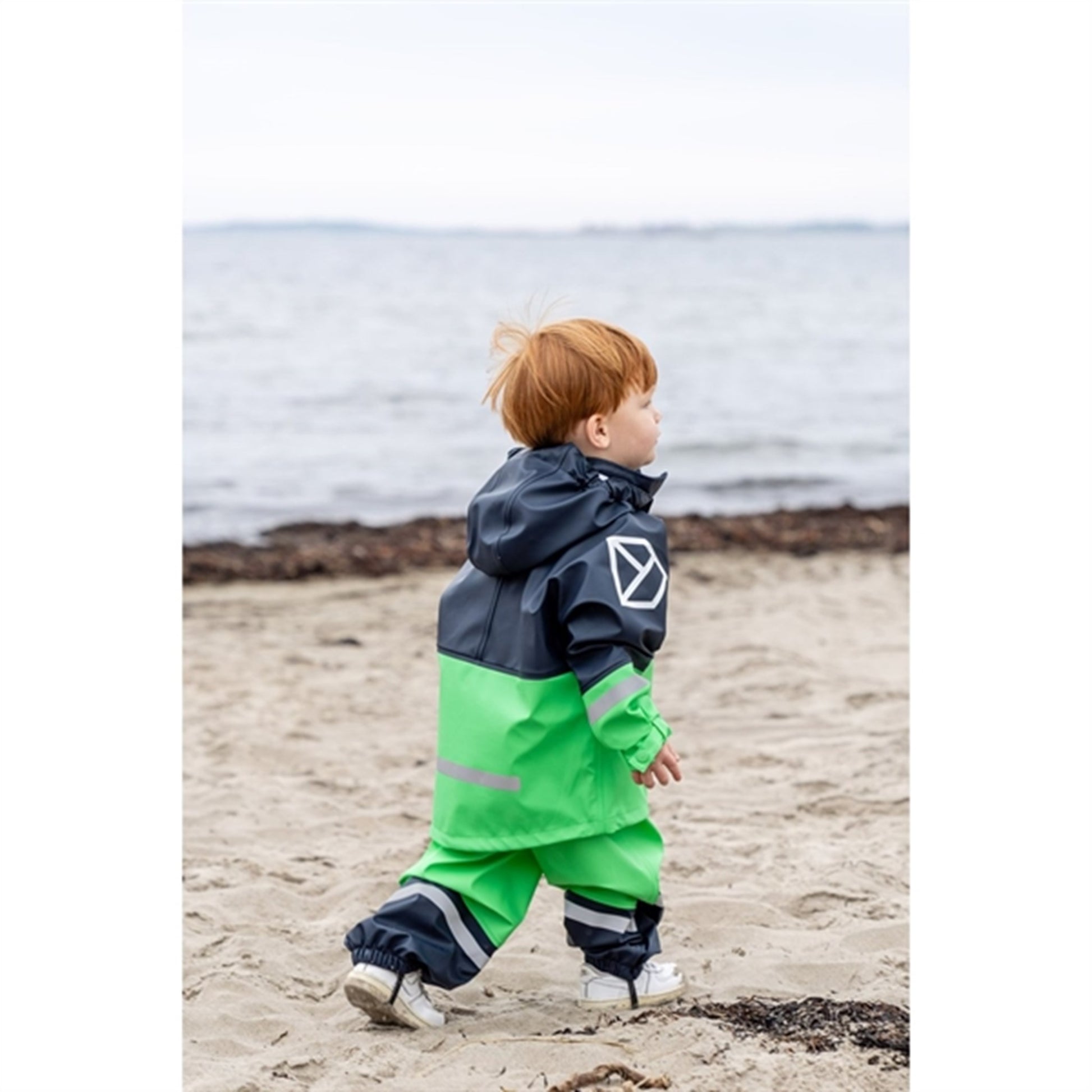 Didriksons Navy Waterman Kids Rainwear