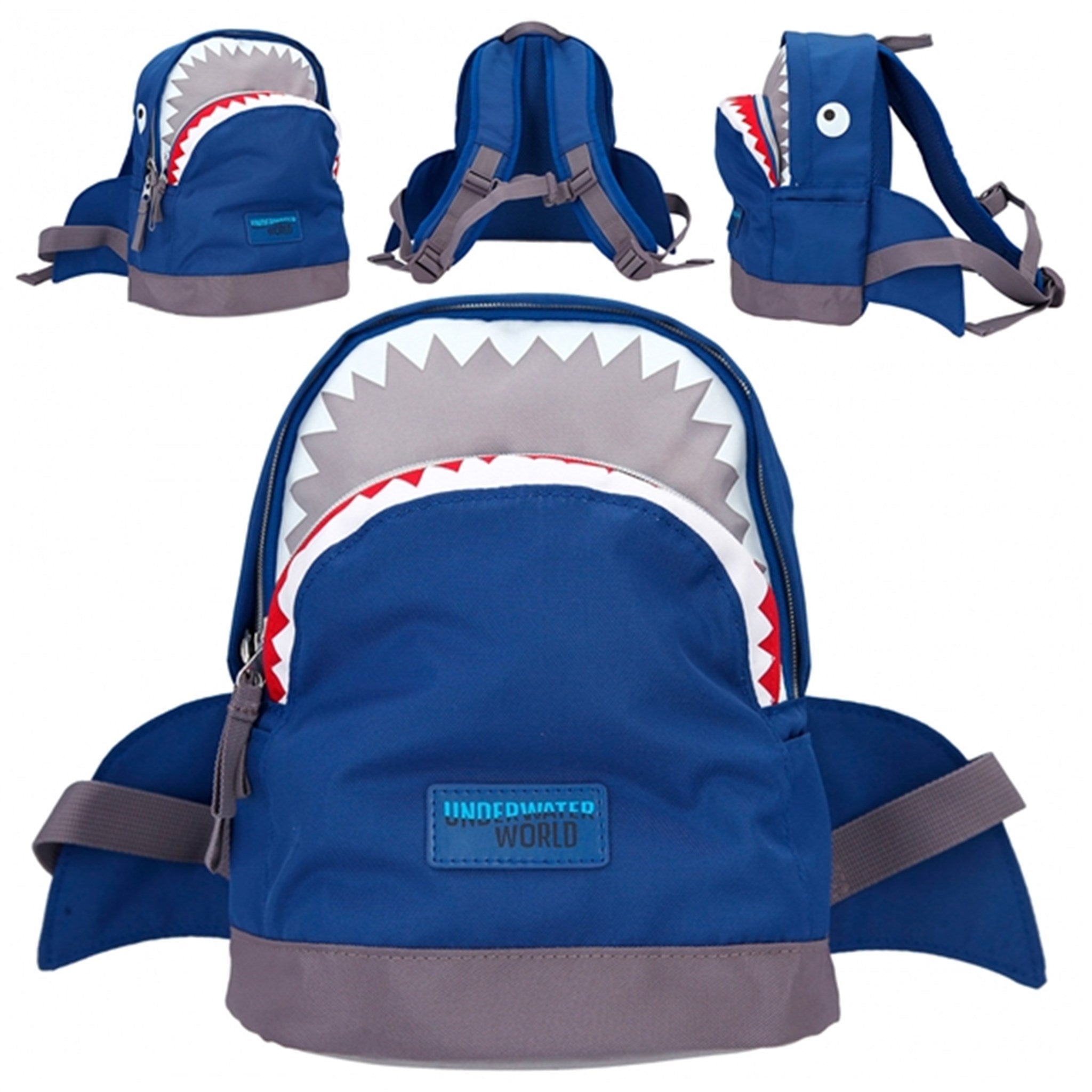 Dino World Backpack Blue Underwater 2