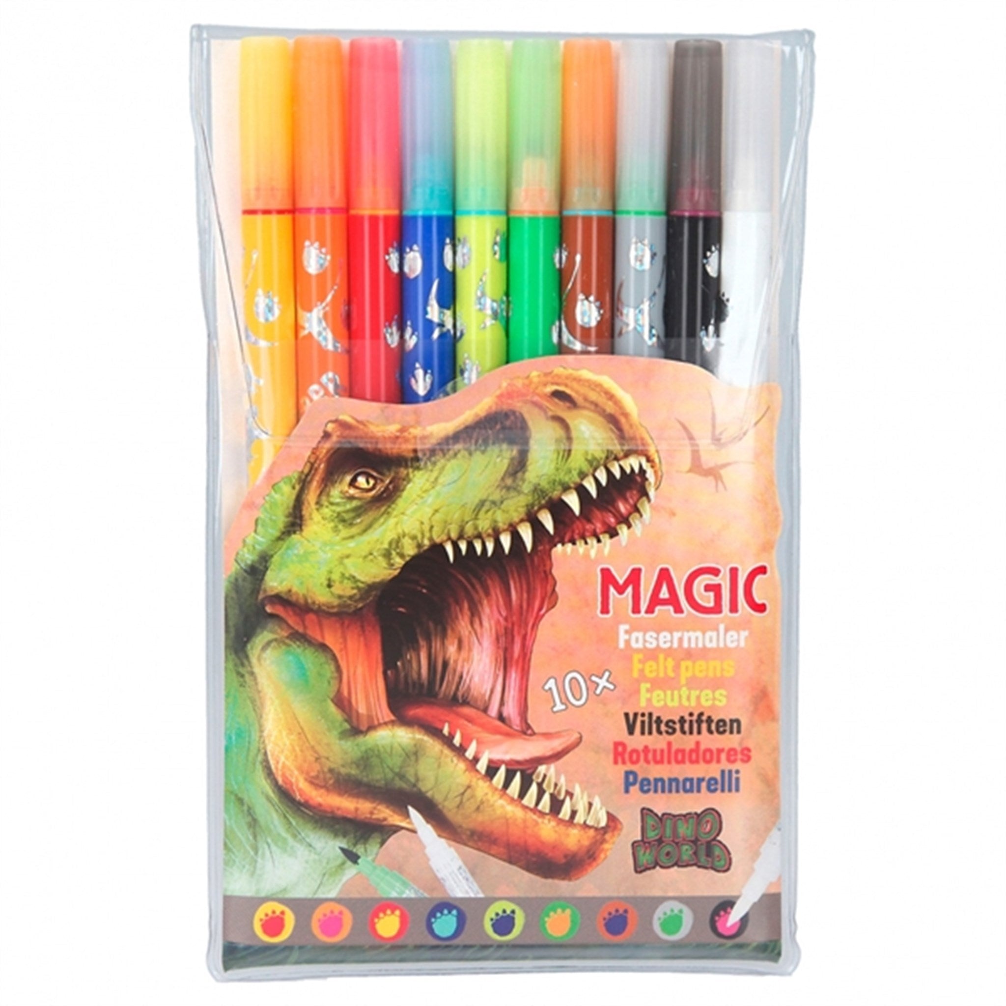 Dino World Magic Markers