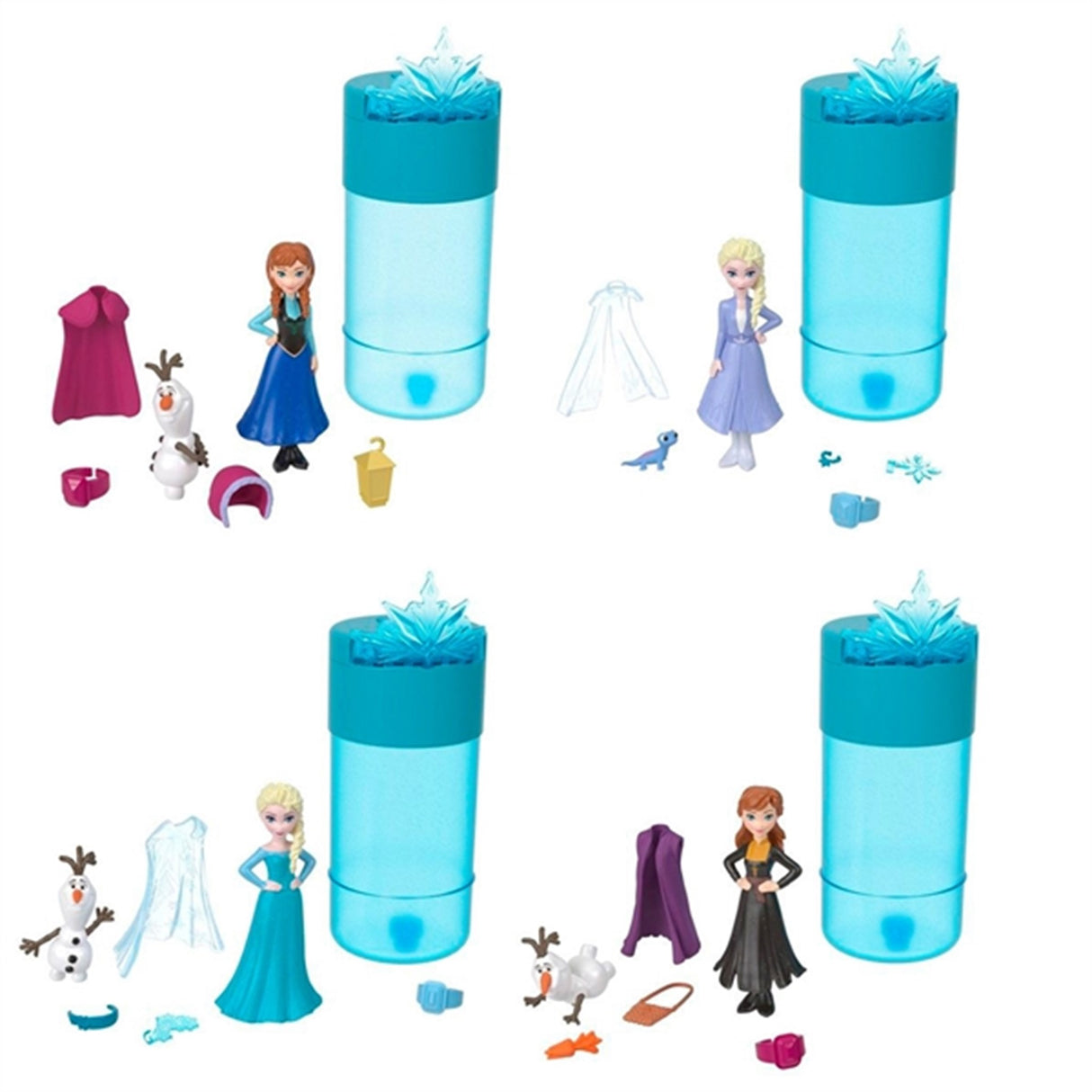 Disney Frozen Doll Snow Color Reveal 6