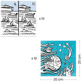 Djeco Dra-A-Drawing Box Under the Sea