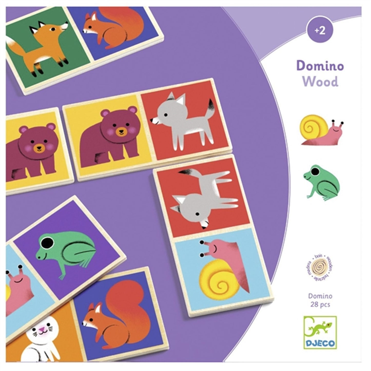 Djeco Domino Sweet Animals