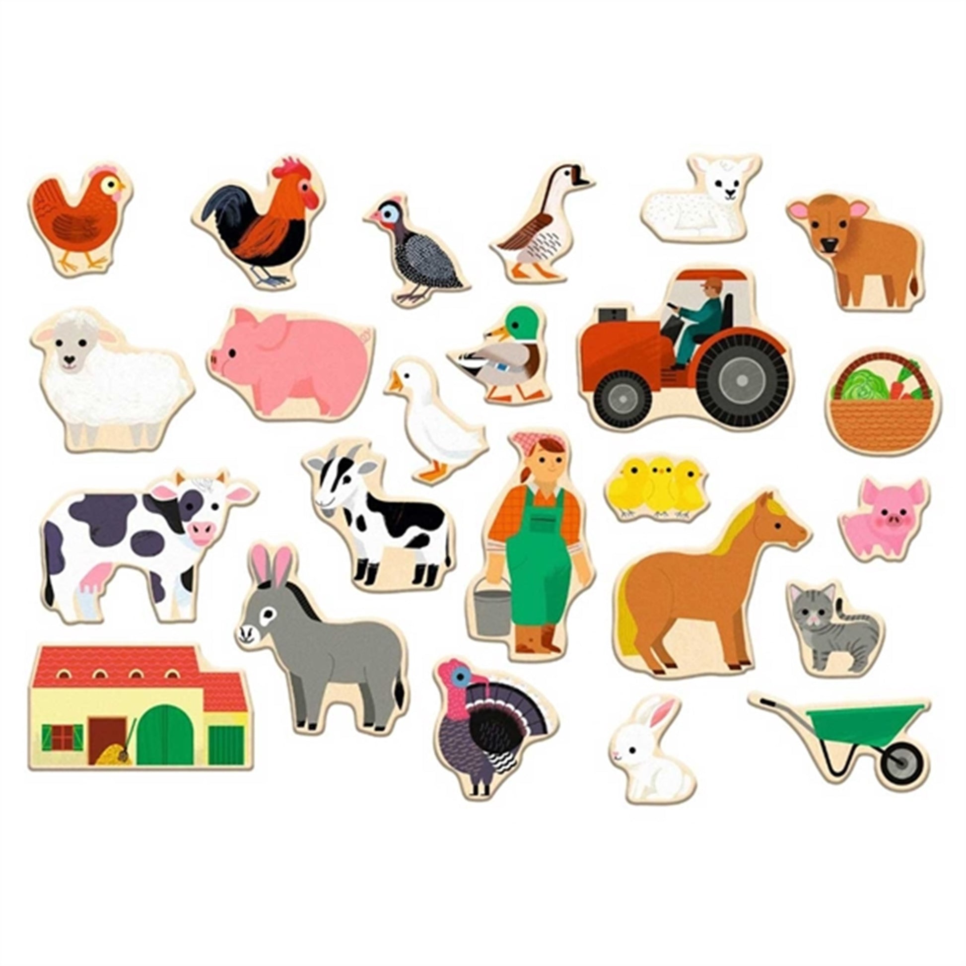 Djeco Magnets Farmix