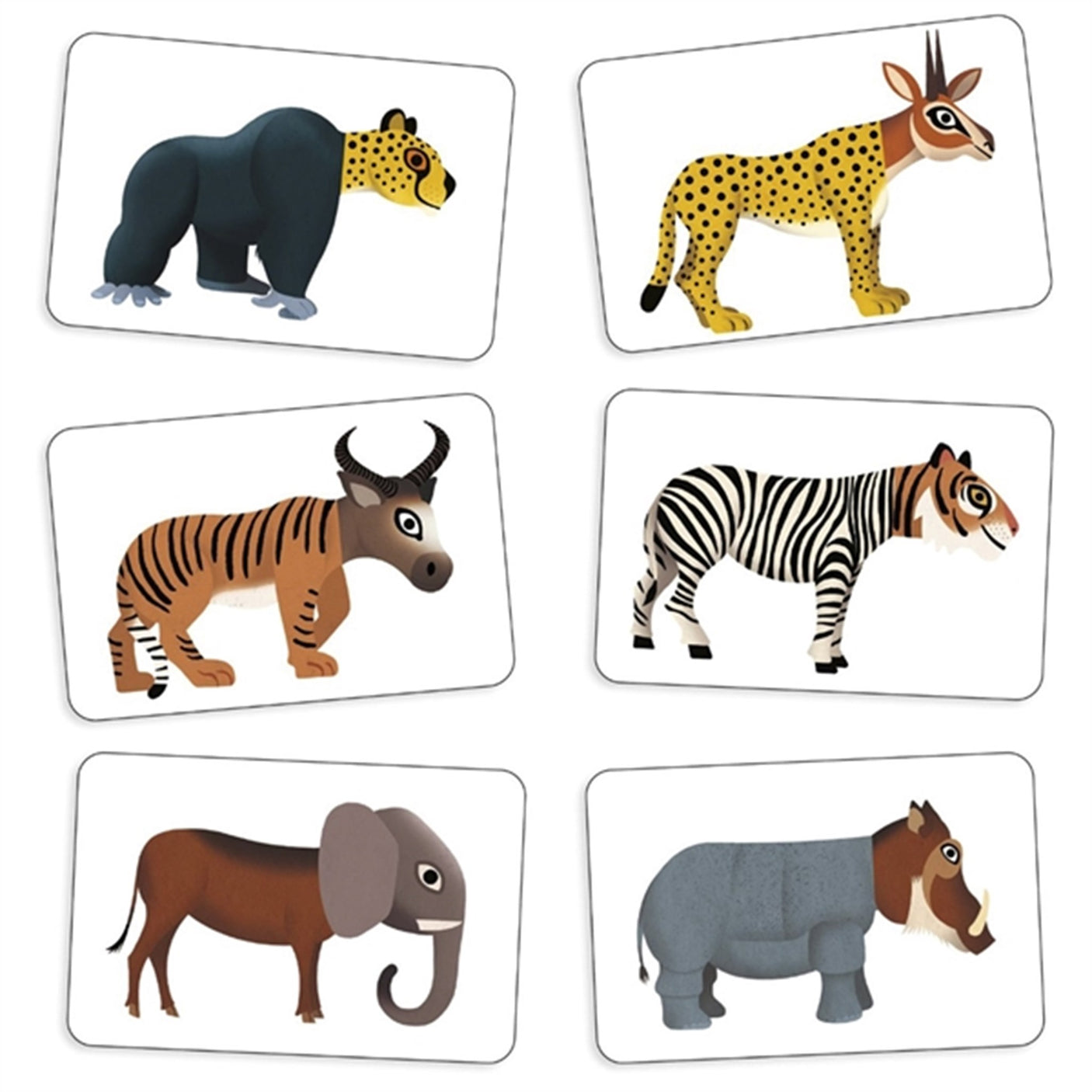 Djeco Card Game Anijumble