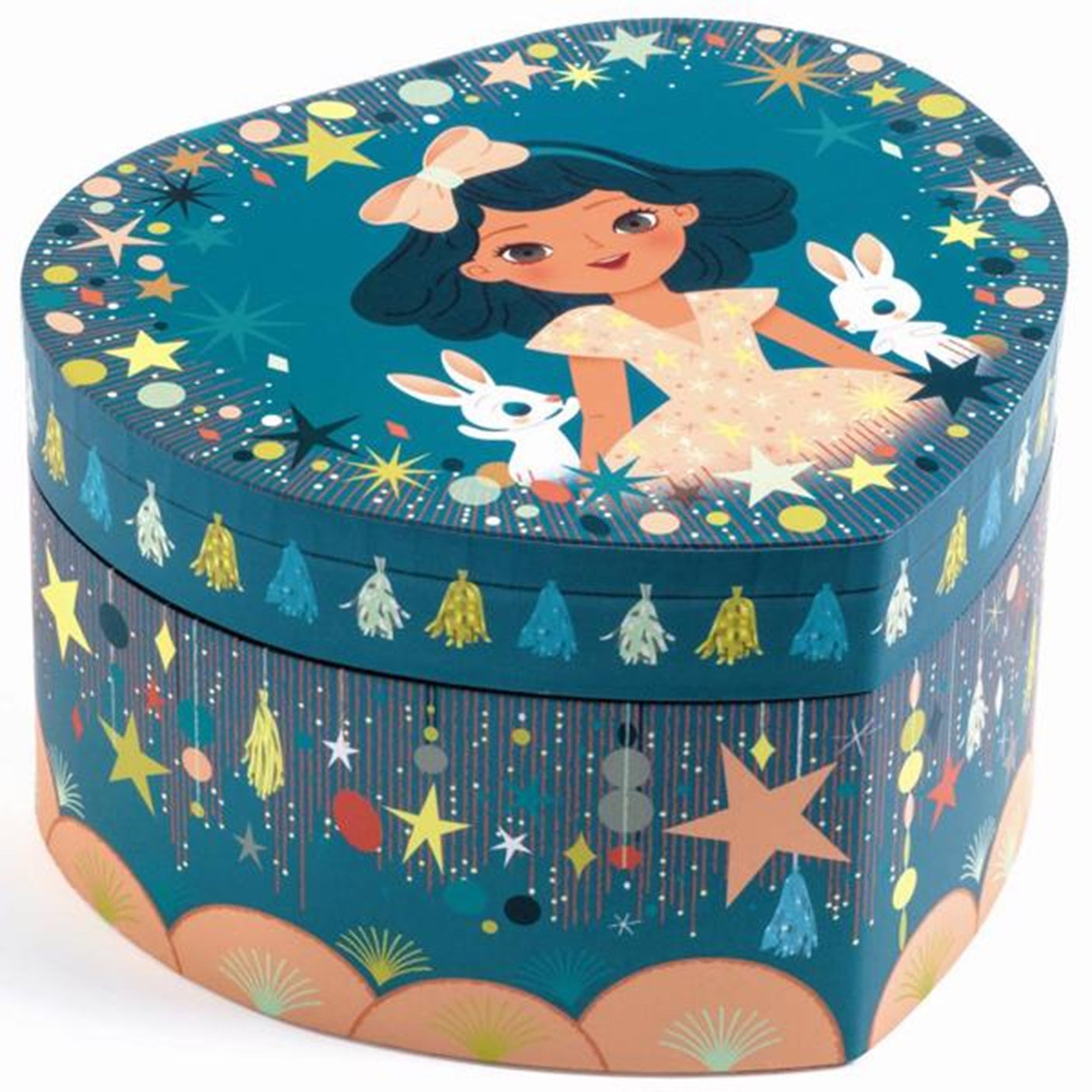 Djeco Jewelry Box With Music and Princess Happy