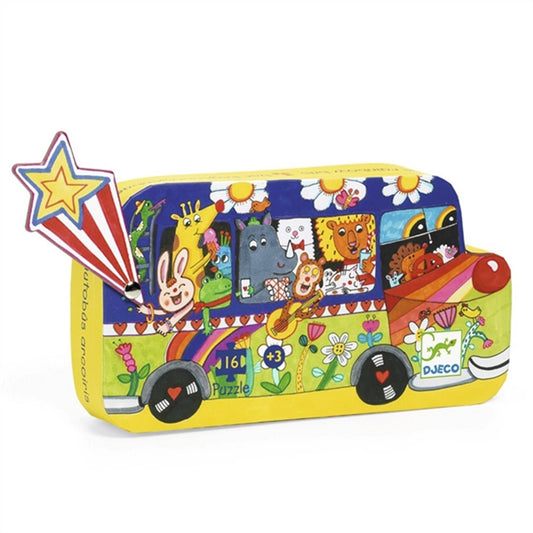 Djeco Puzzle Rainbow Bus