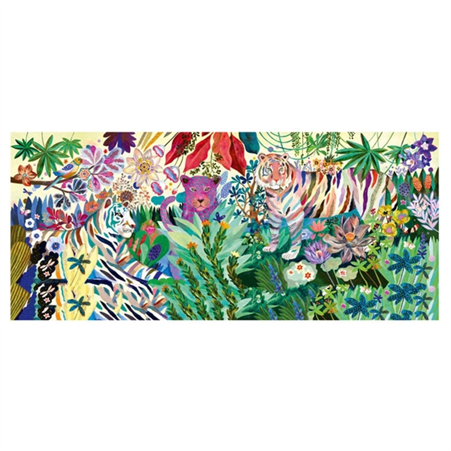 Djeco Puzzle Rainbow Tiger