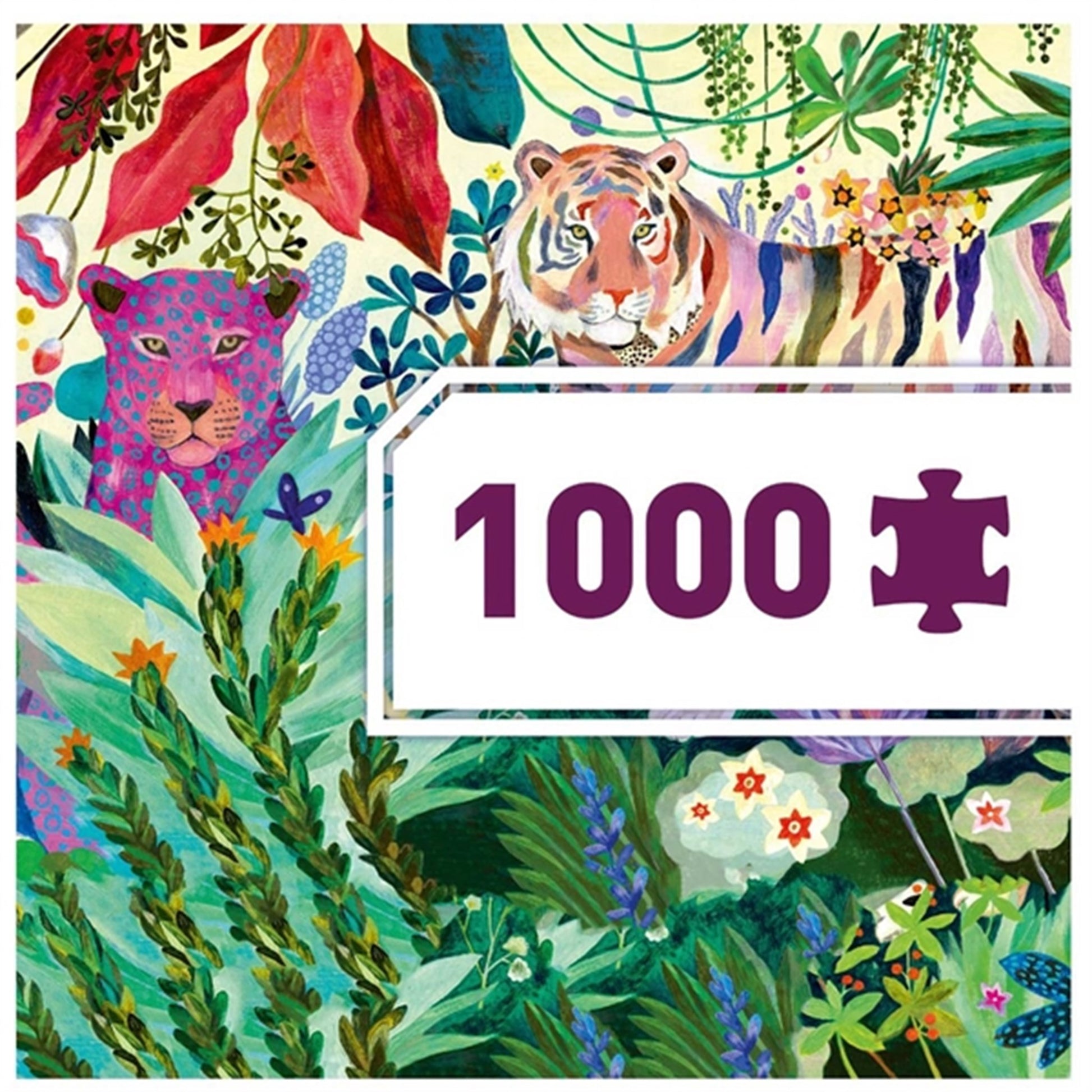 Djeco Puzzle Rainbow Tiger