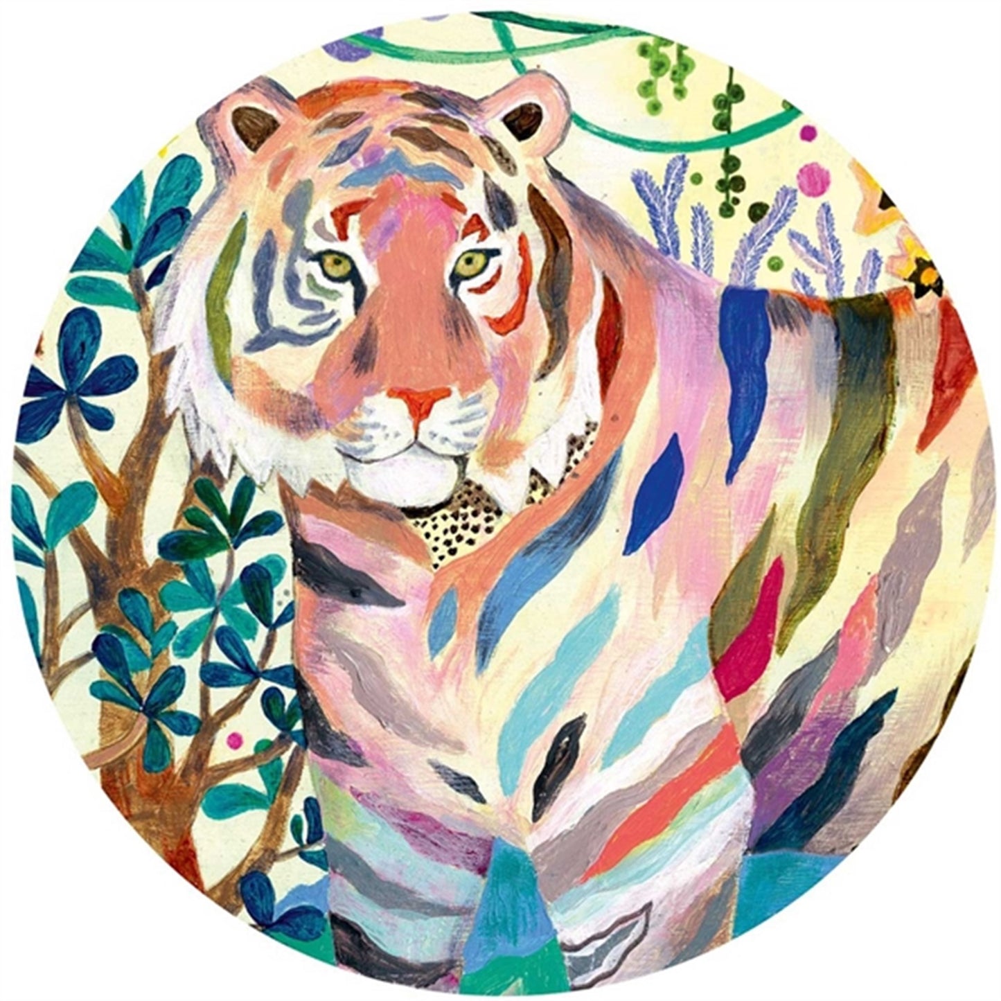 Djeco Puzzle Rainbow Tiger