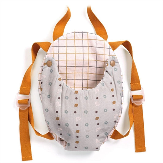 Djeco Pom Doll Carrier Blue Grey