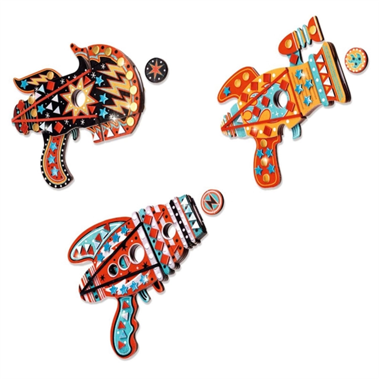 Djeco Do It Yourself Build Space Guns