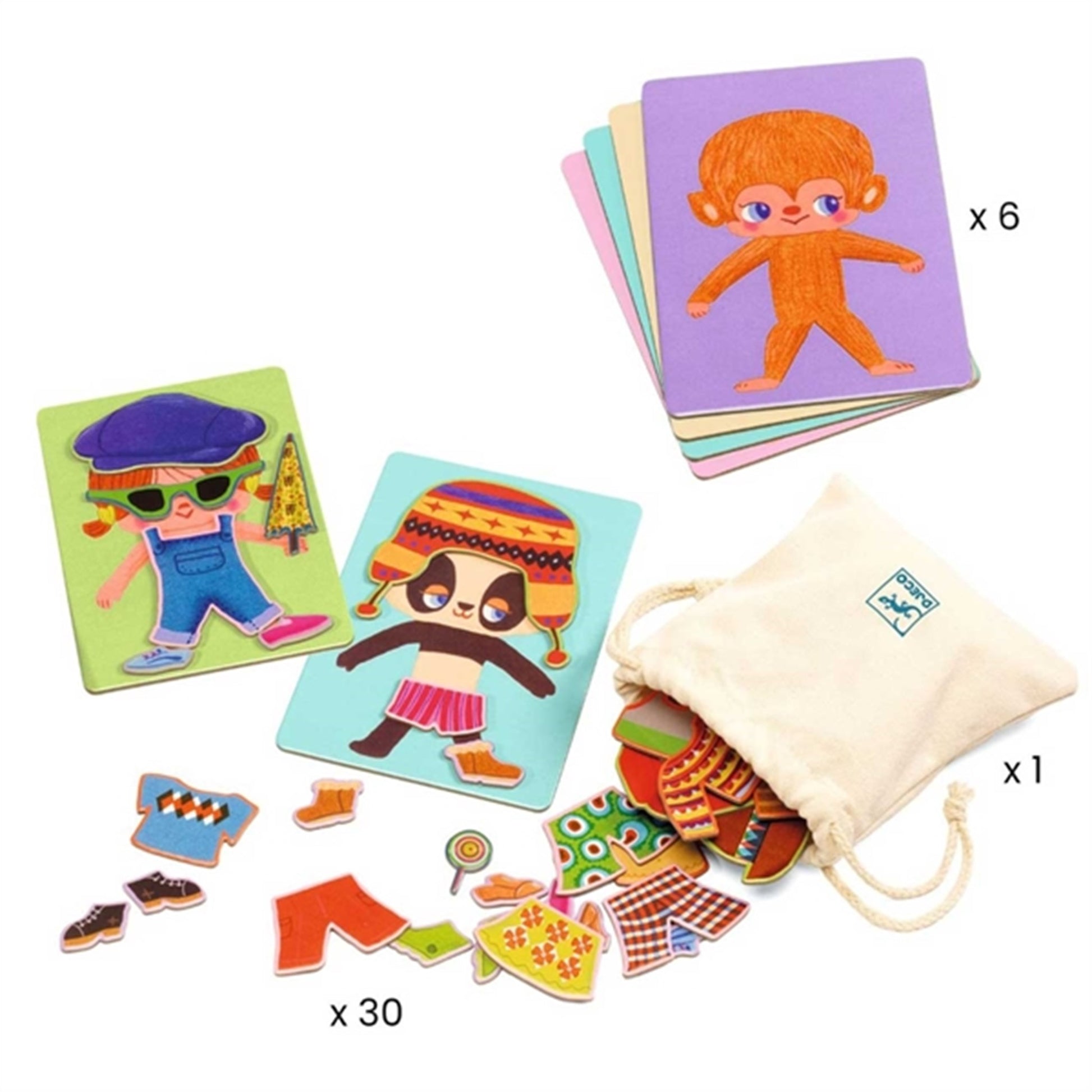 Djeco Picture Lottery I Dress Up