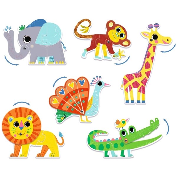 Djeco Puzzle Duo Animals
